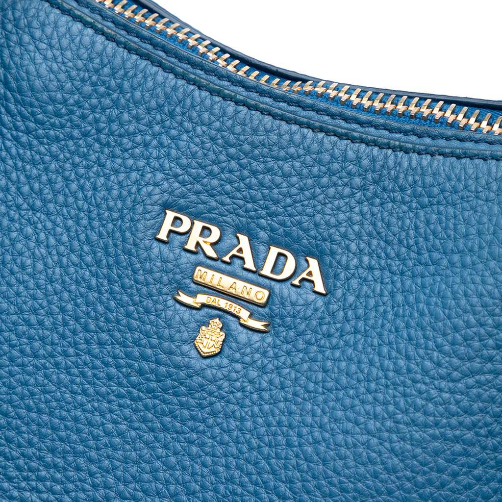 Prada Vitello Daino Sacca 2 Manici Convertible Tote - 5