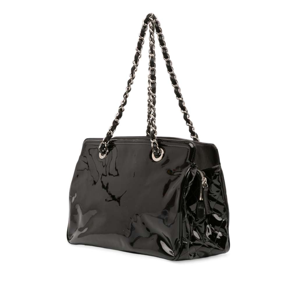 Chanel Small Patent Lipstick Tote - 2