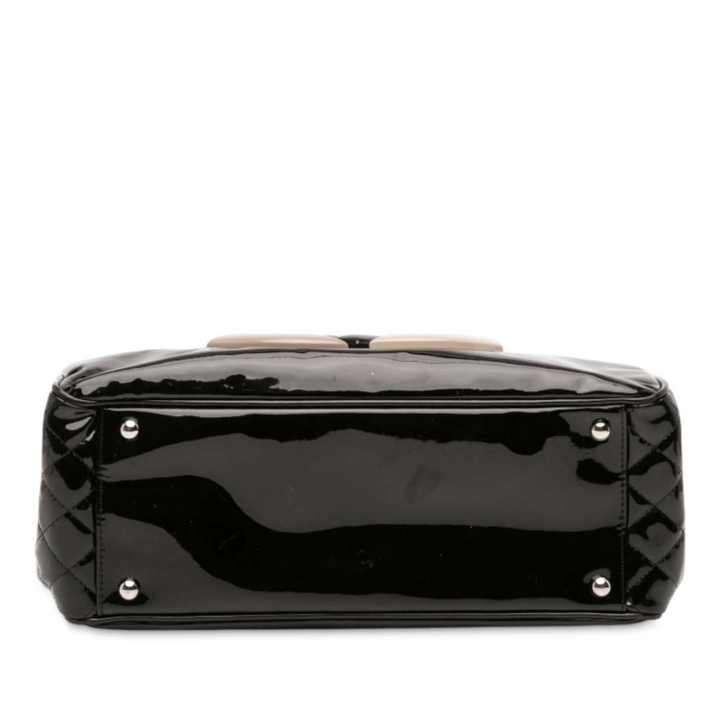 Chanel Small Patent Lipstick Tote - 3