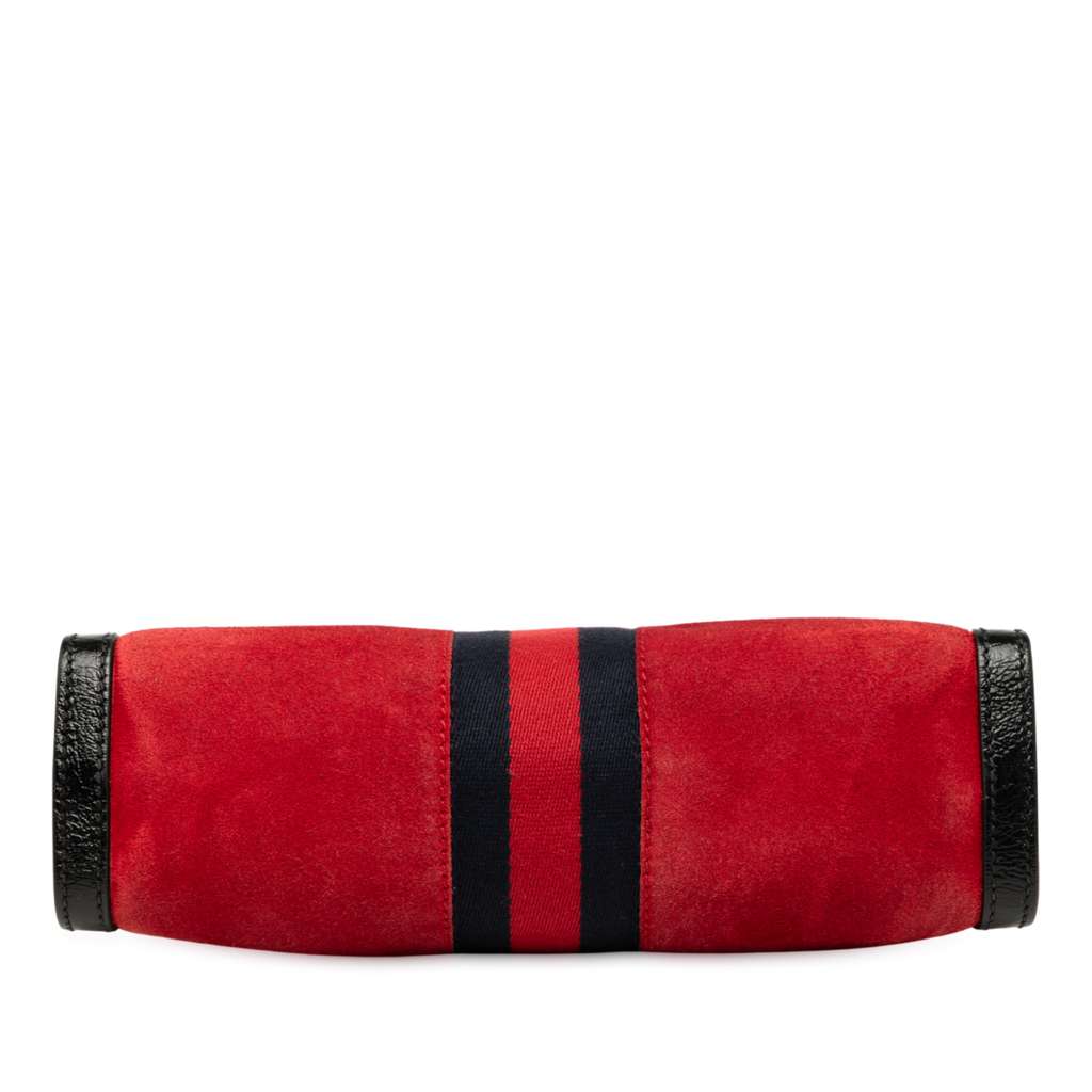 Gucci Small Suede Ophidia Chain Crossbody - Image 6