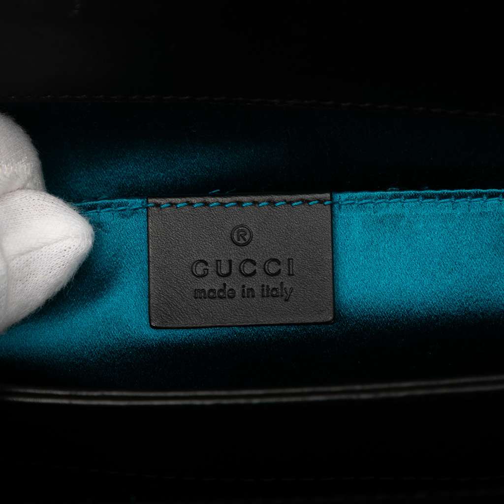 Gucci Small Suede Ophidia Chain Crossbody - Side view