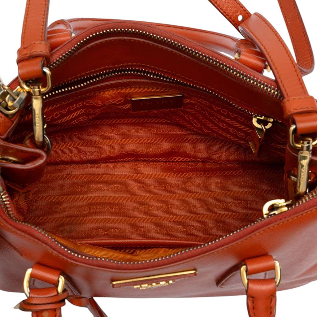 Prada Small Saffiano Lux Galleria Double Zip - 4