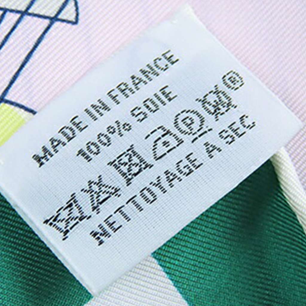 Hermès Les Folies Du Ciel Double Face Silk Scarf 90 - Detail 1