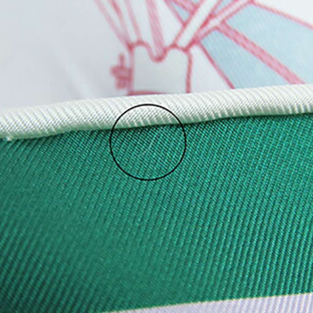 Hermès Les Folies Du Ciel Double Face Silk Scarf 90 - Image 10