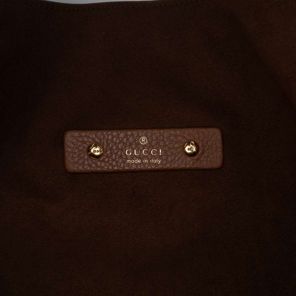 Gucci Maxi Grained Calfskin Softbit Hobo - 5