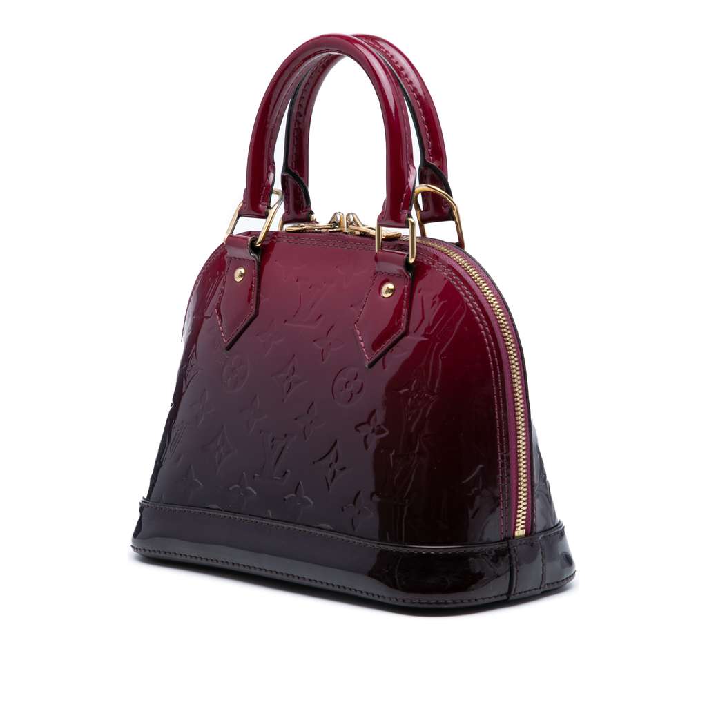 Louis Vuitton Monogram Vernis Ombre Alma BB - Back view
