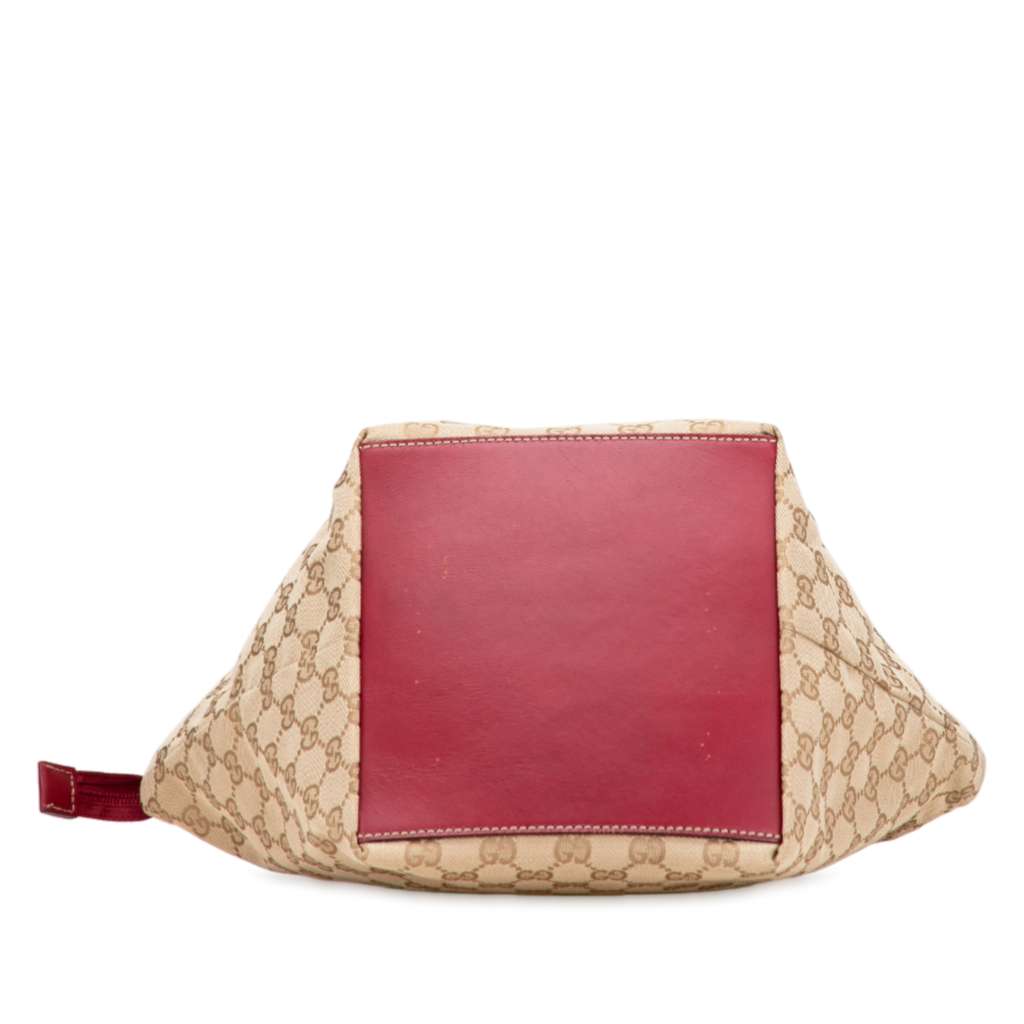 Gucci GG Canvas Web Handbag - 3