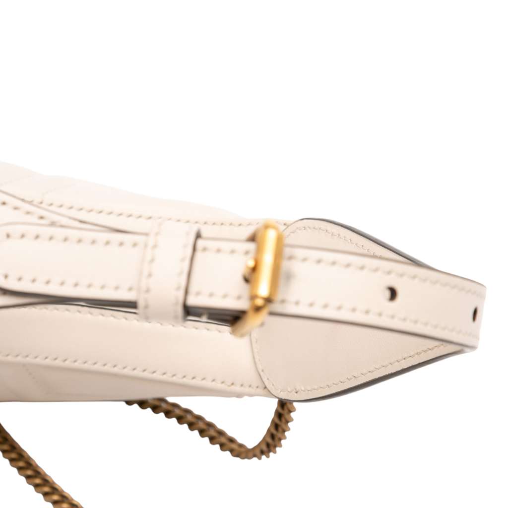 Gucci Mini GG Marmont Half Moon Bag - Image 10