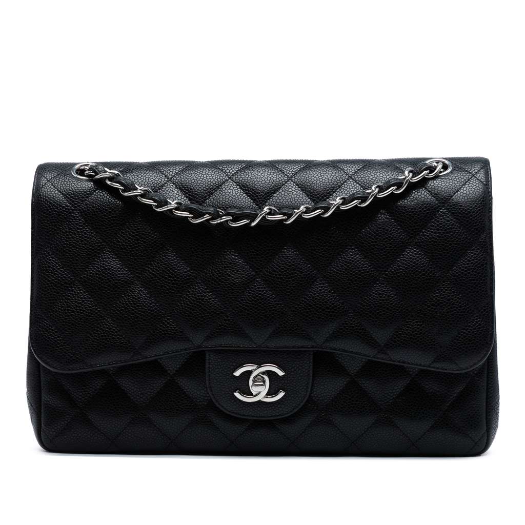 Chanel Jumbo Classic Caviar Double Flap