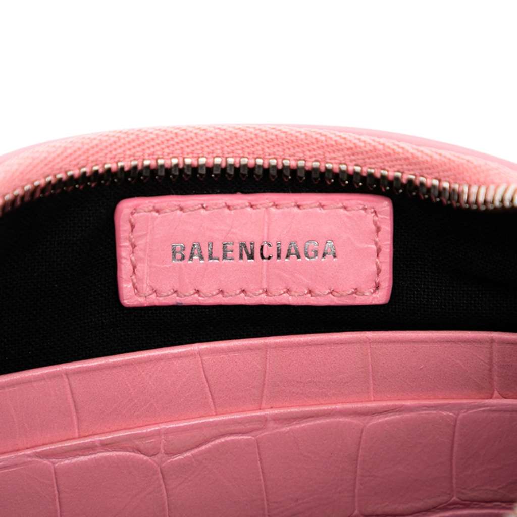 Balenciaga Mini Embossed Leather Motocross Le Cagole - Side view