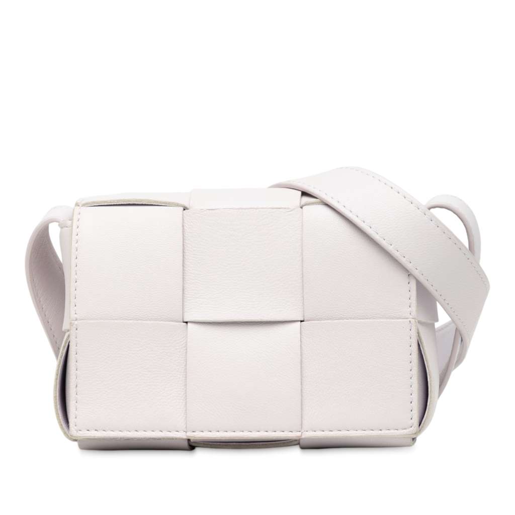 Bottega Veneta Extra Mini Nappa Maxi Intrecciato Cassette Crossbody
