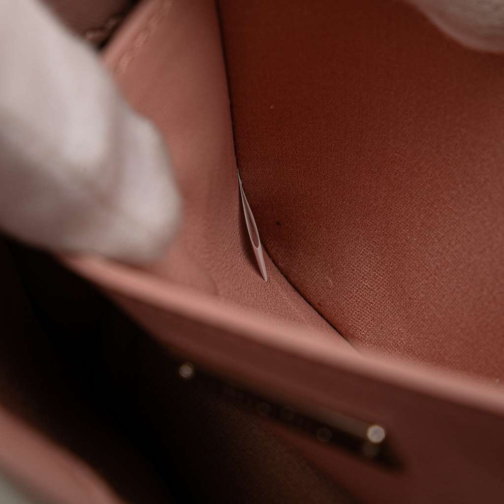 Miu Miu Matelasse Nappa Crystal Chain Buckle Crossbody - Detail 1