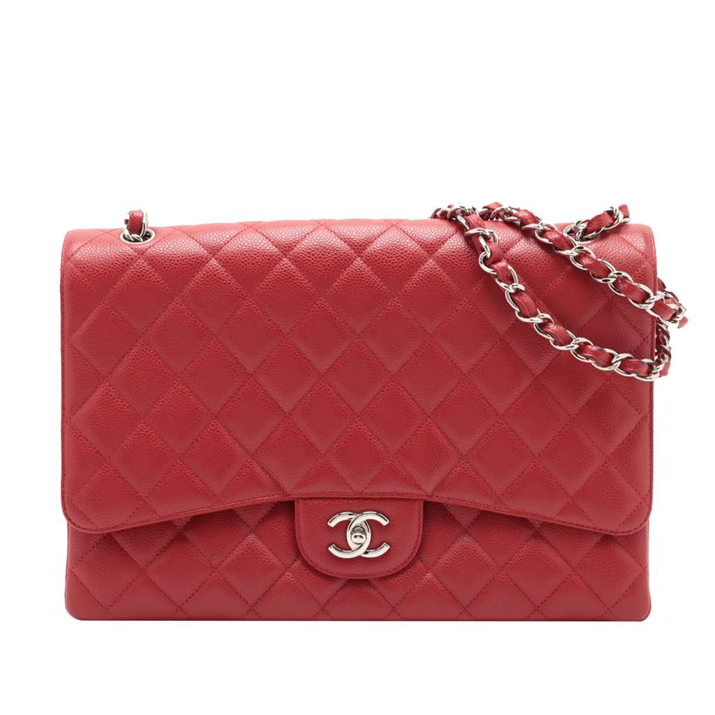 Chanel Maxi Classic Caviar Single Flap