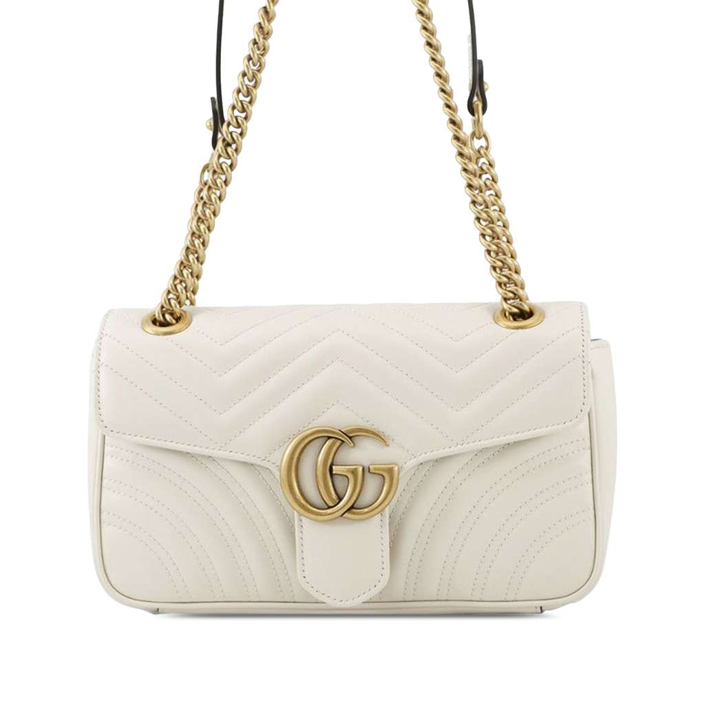 Gucci Medium GG Marmont Matelasse Leather Shoulder Bag