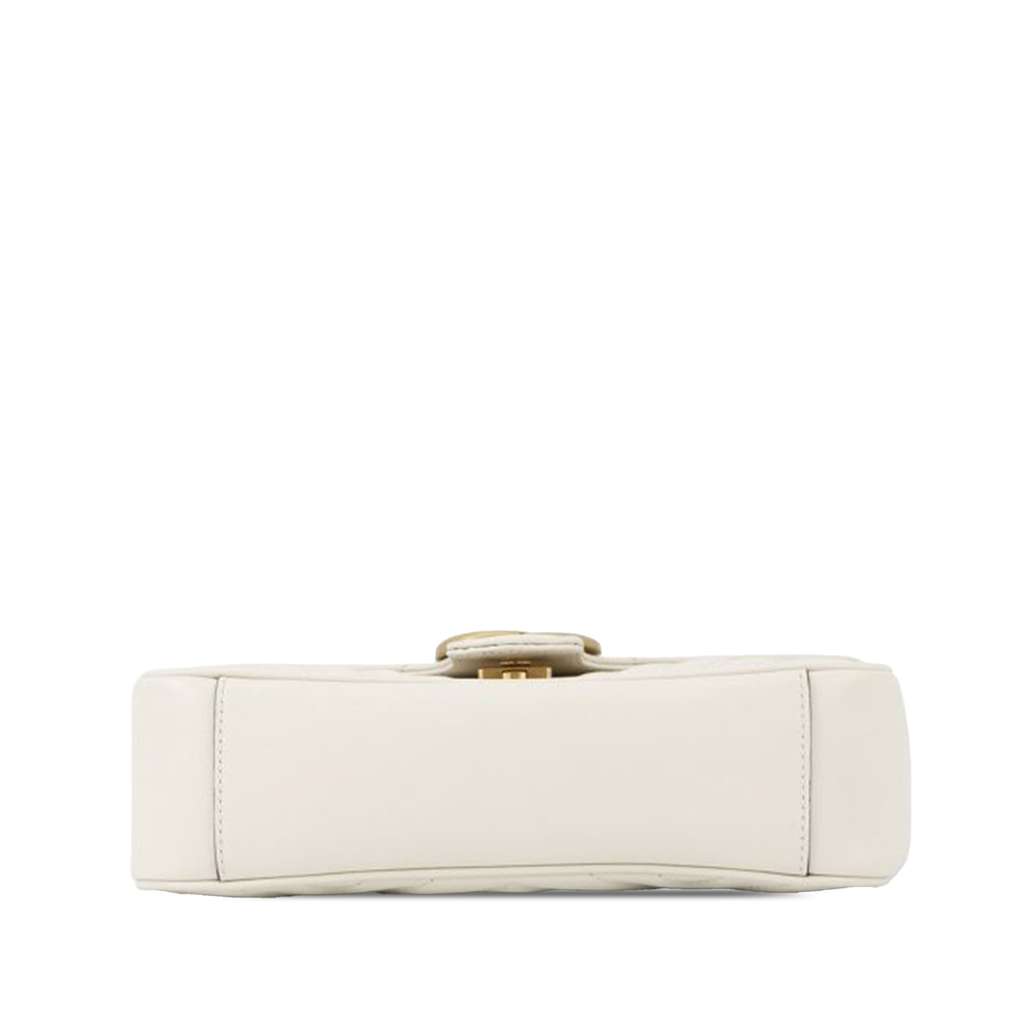 Gucci Medium GG Marmont Matelasse Leather Shoulder Bag - 3
