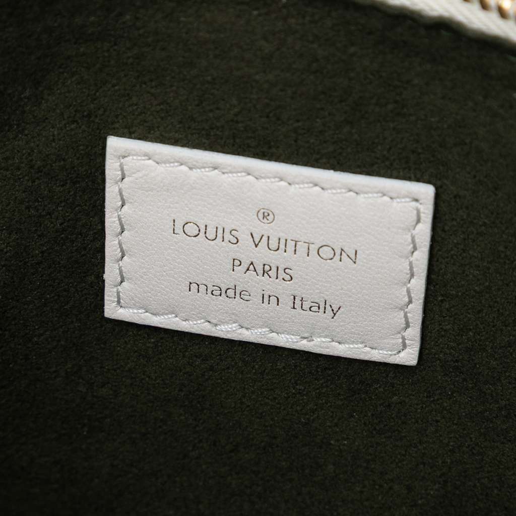 Louis Vuitton Monogram Embossed Puffy Lambskin Coussin PM - Side view