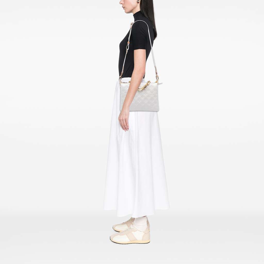 Louis Vuitton Monogram Embossed Puffy Lambskin Coussin PM - Detail 2