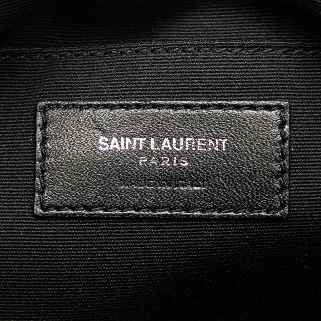 Saint Laurent Small Lambskin Monogram Lou Camera Bag - Side view