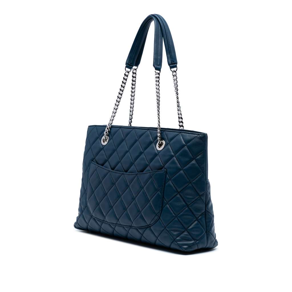 Chanel CC Quilted Lambskin Urban Delight Tote - Back view