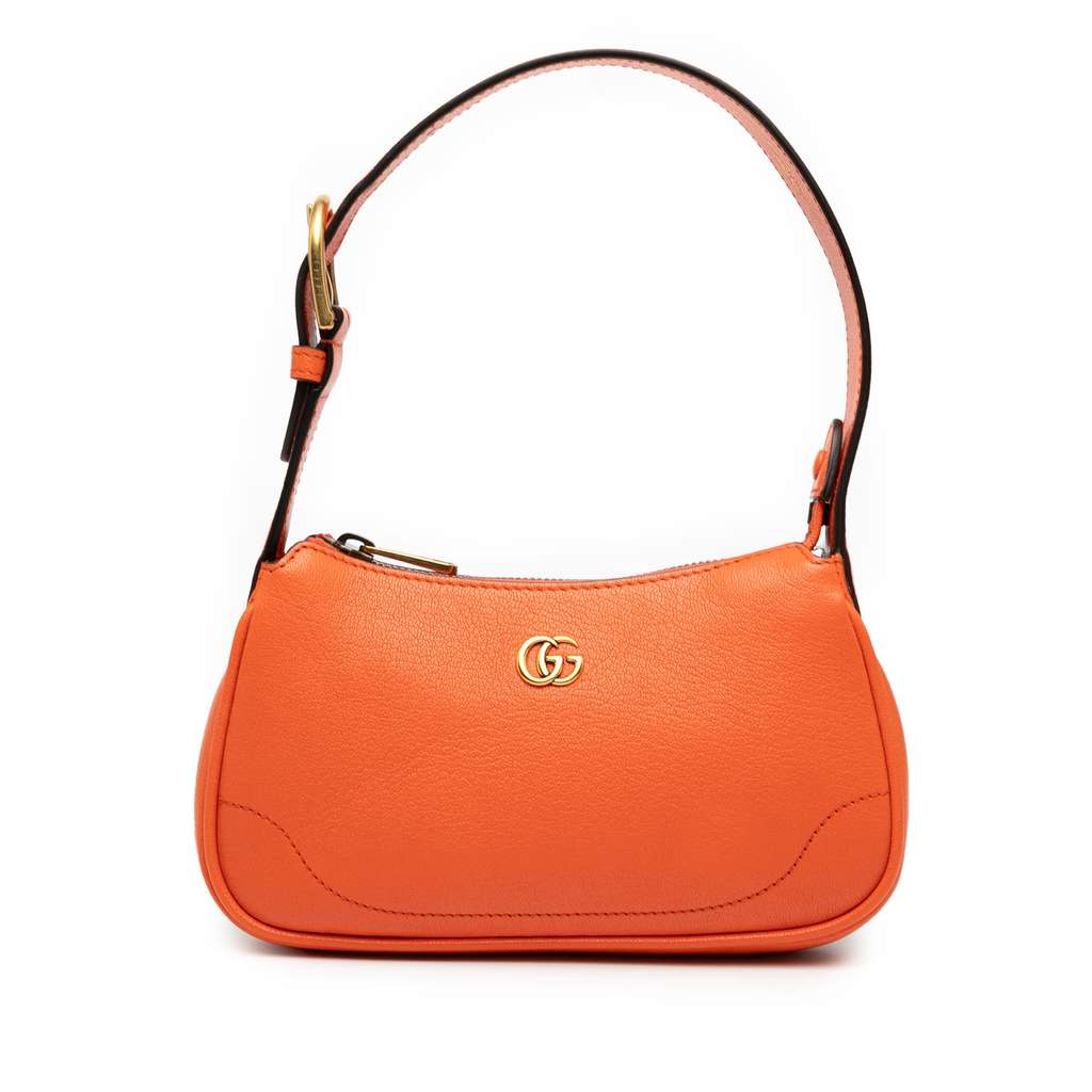 Gucci Mini Leather Aphrodite Shoulder Bag