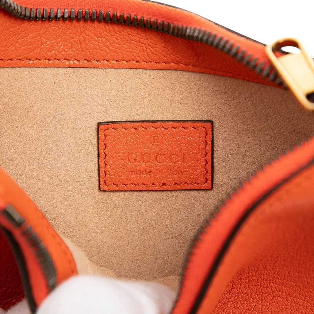 Gucci Mini Leather Aphrodite Shoulder Bag - Side view