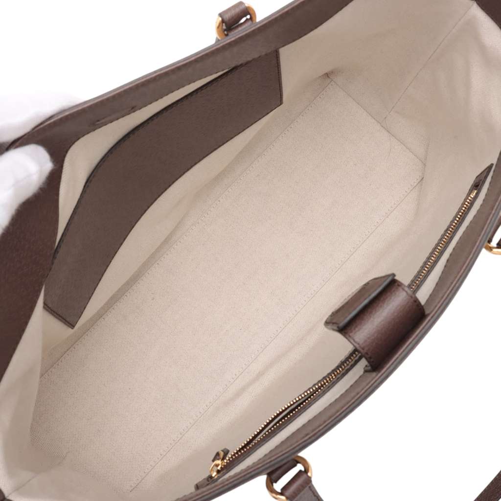 Gucci Palace Medium Jumbo GG Canvas Web Tote - Image 6