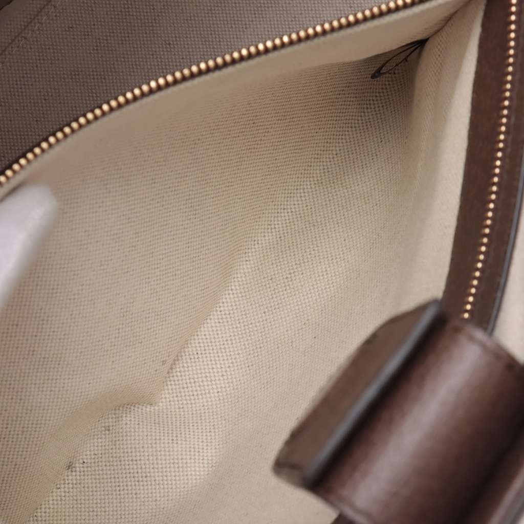 Gucci Palace Medium Jumbo GG Canvas Web Tote - 4