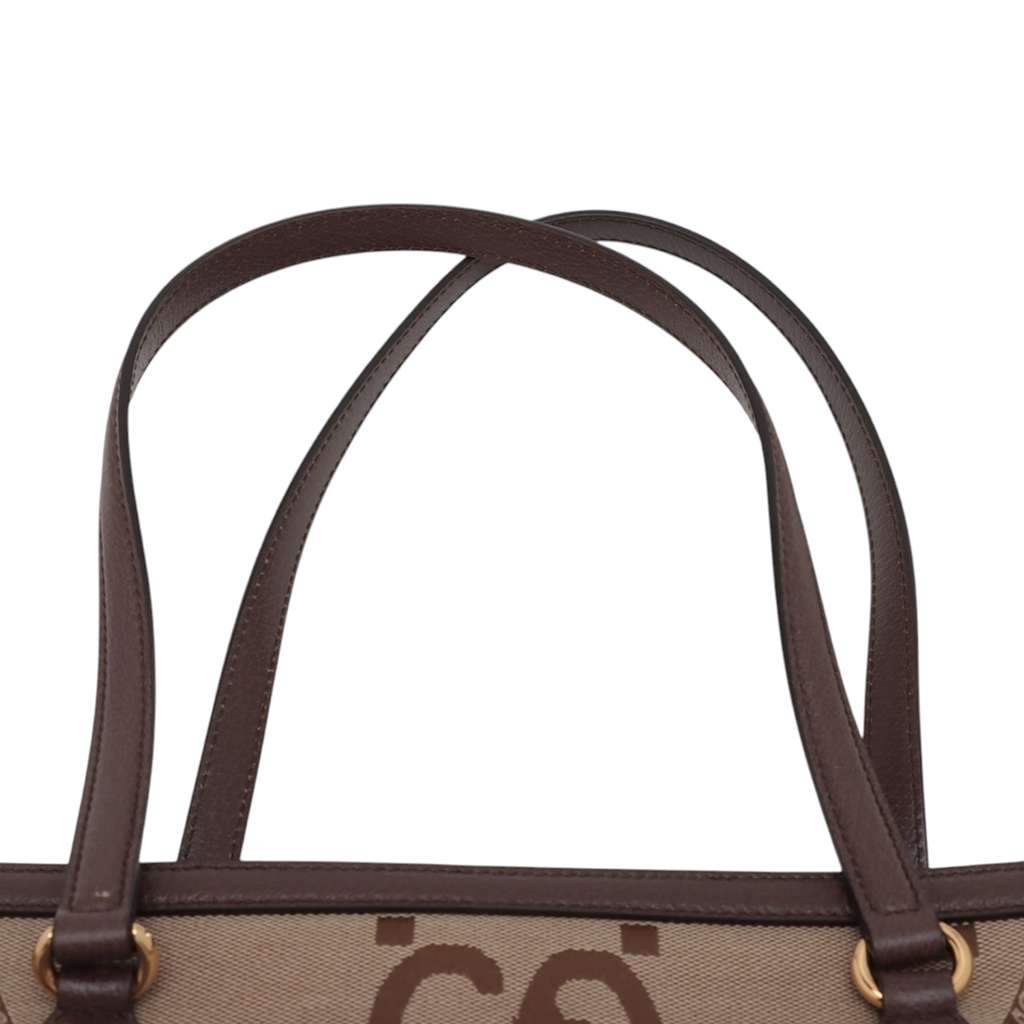 Gucci Palace Medium Jumbo GG Canvas Web Tote - Image 11