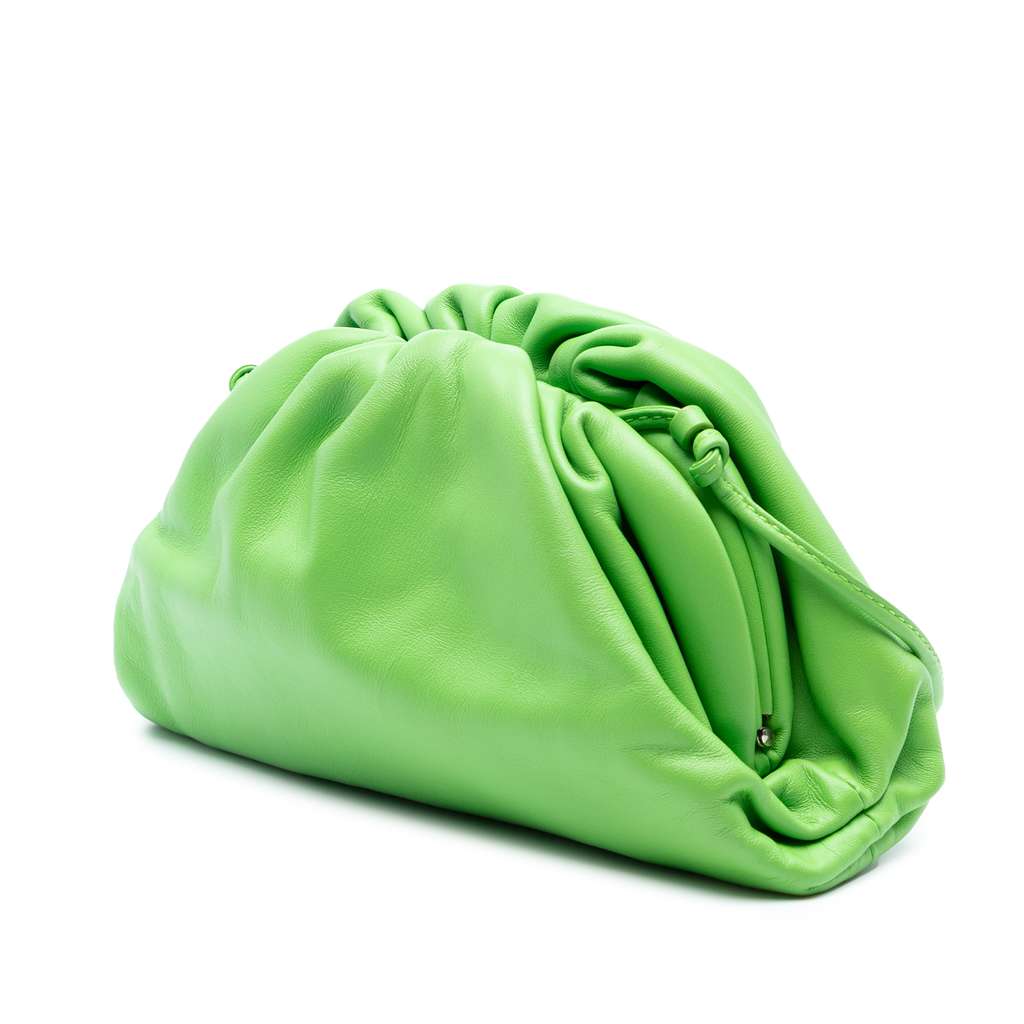 Bottega Veneta Lambskin The Mini Pouch Crossbody - Back view