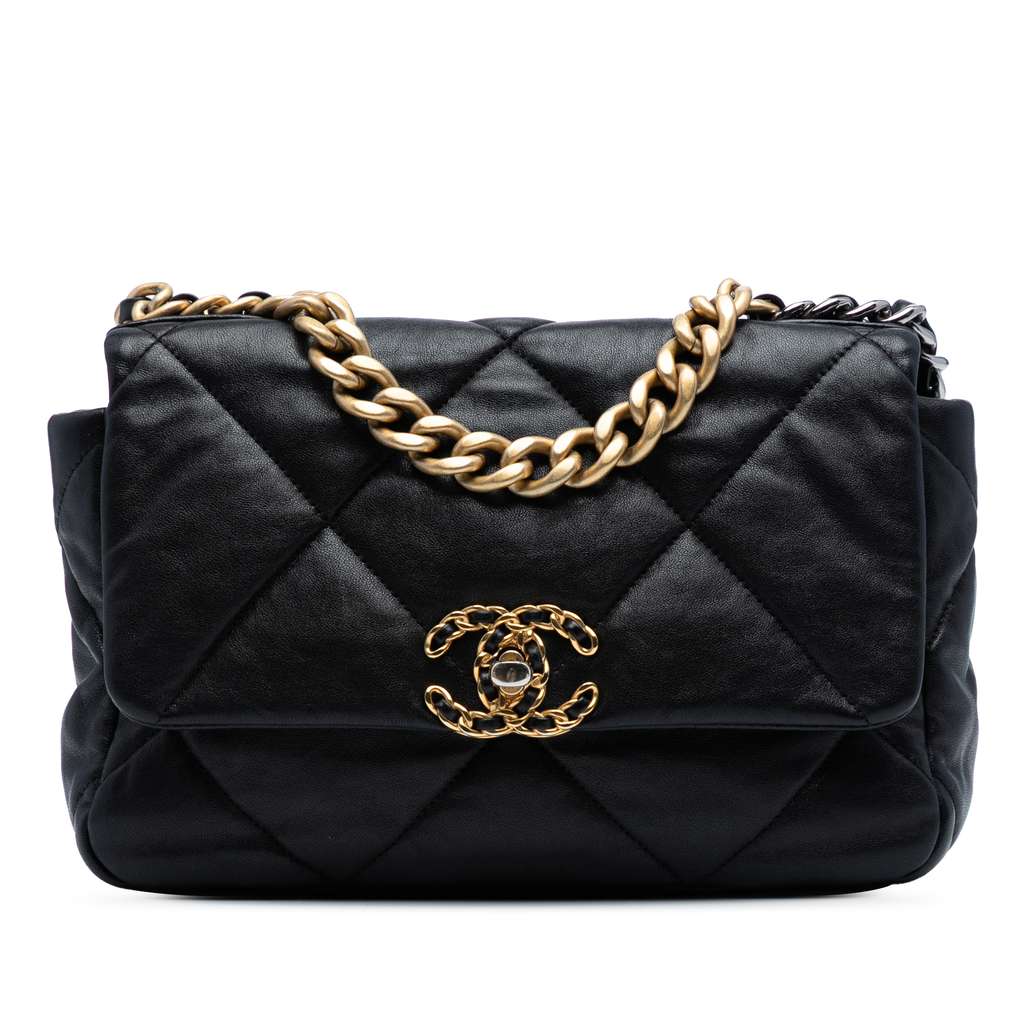 Chanel Medium Lambskin 19 Flap