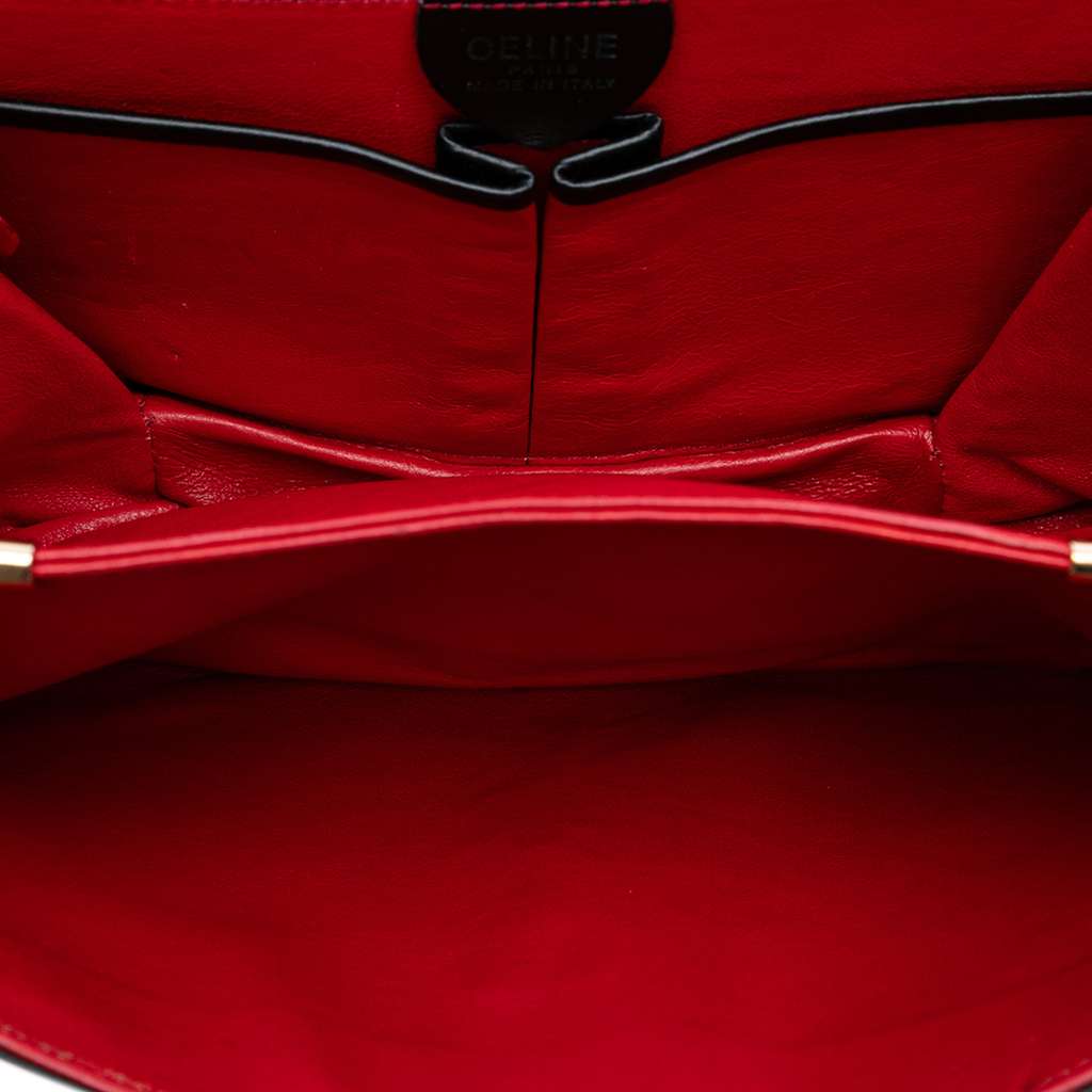 Celine Leather Triomphe Crossbody - 4