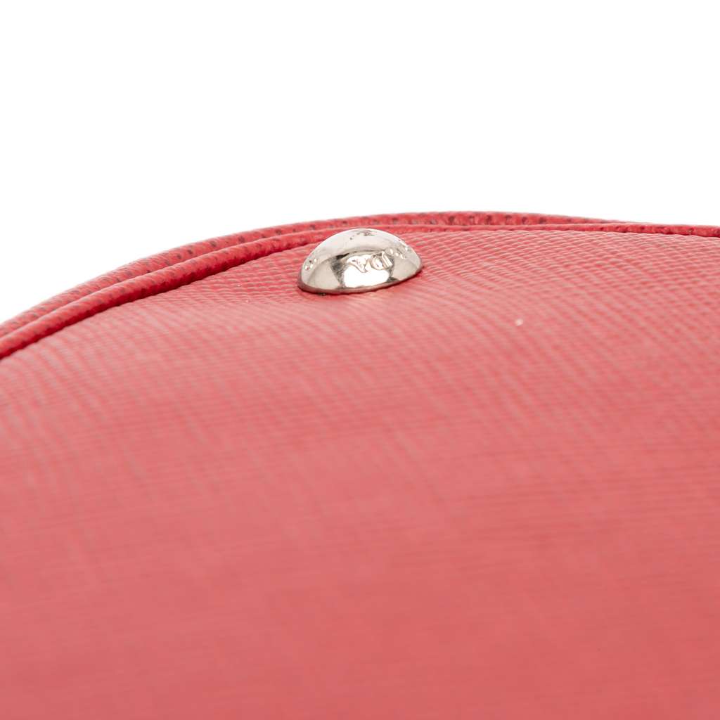 Prada Small Saffiano Cuir Double Handle Satchel - Image 10