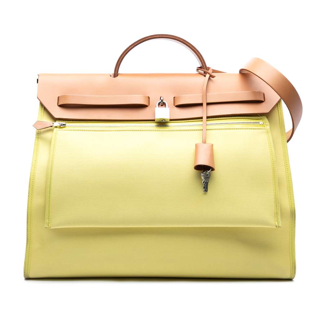 Hermès Toile Herbag Zip 39