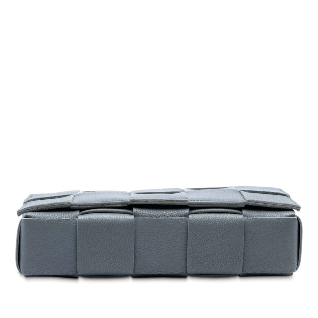Bottega Veneta Grained Calfskin Intrecciato Cassette Crossbody - Image 6