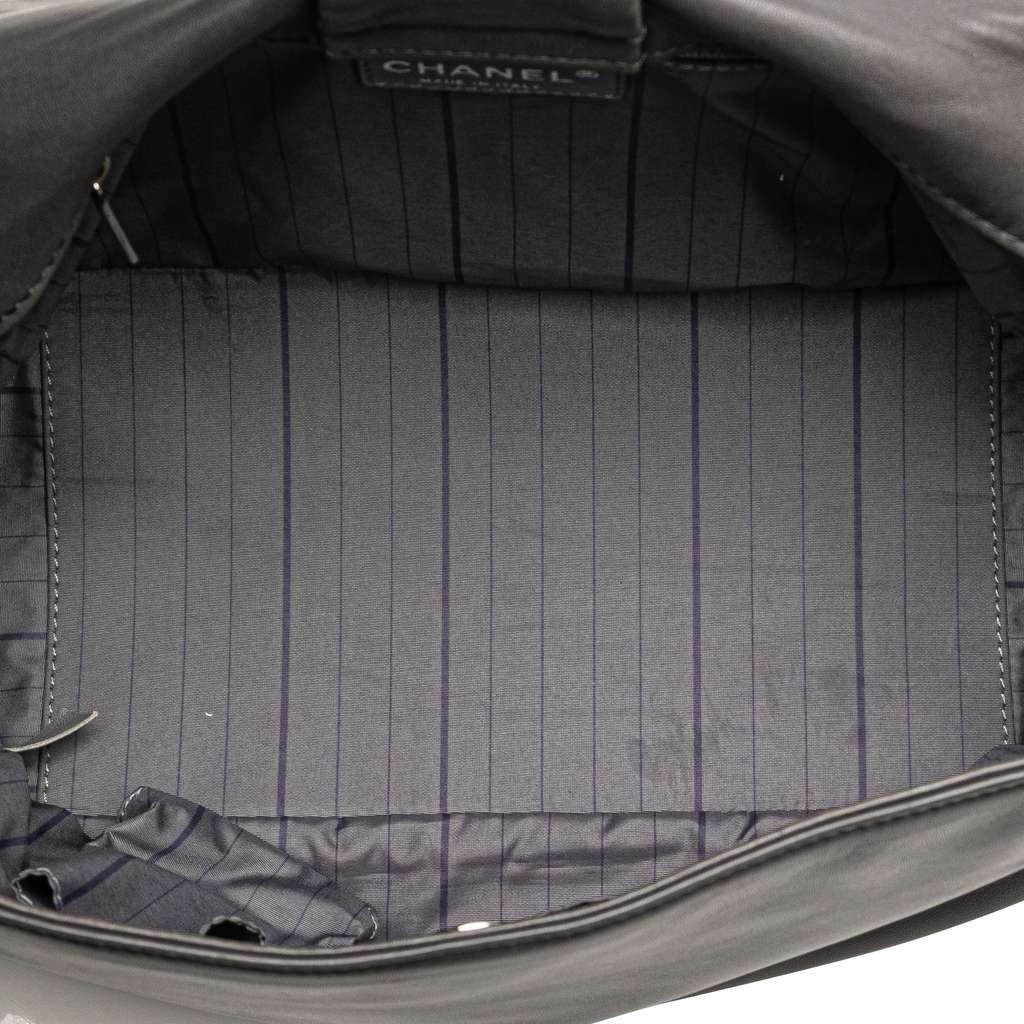 Chanel Lambskin Studded CC Accordion Flap - 4