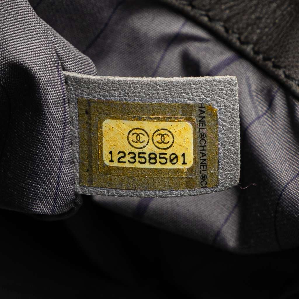 Chanel Lambskin Studded CC Accordion Flap - Detail 1