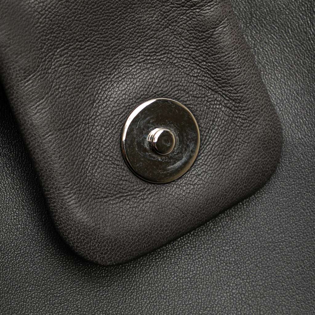 Chanel Lambskin Studded CC Accordion Flap - Image 10