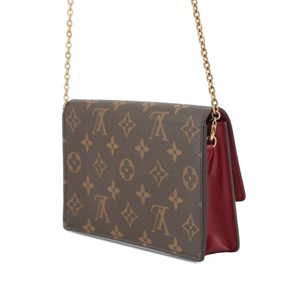 Louis Vuitton Monogram Flore Wallet On Chain - 2