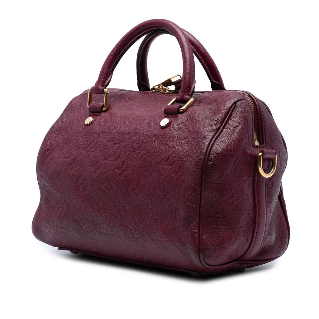 Louis Vuitton Monogram Empreinte Speedy Bandouliere 25 - 2