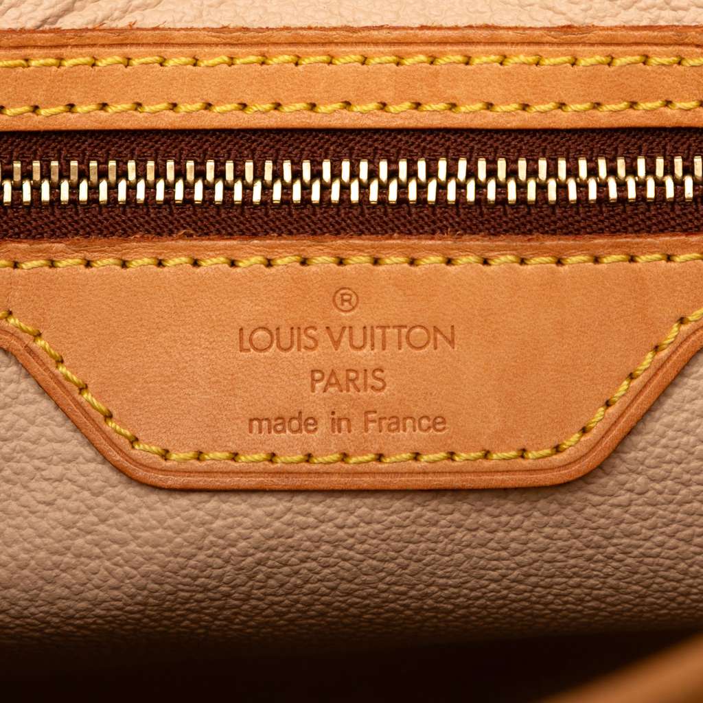 Louis Vuitton Monogram Petit Bucket - Side view