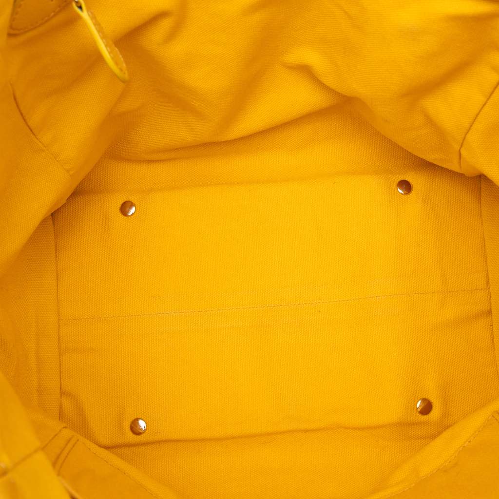 Burberry Small Haymarket Check Floral Print Coated Canvas Canterbury Tote - 4