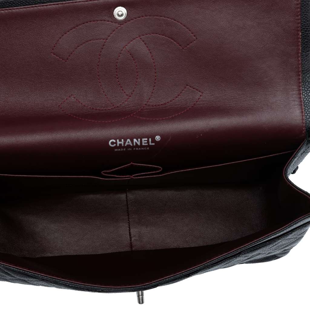 Chanel Jumbo Classic Caviar Double Flap - 4
