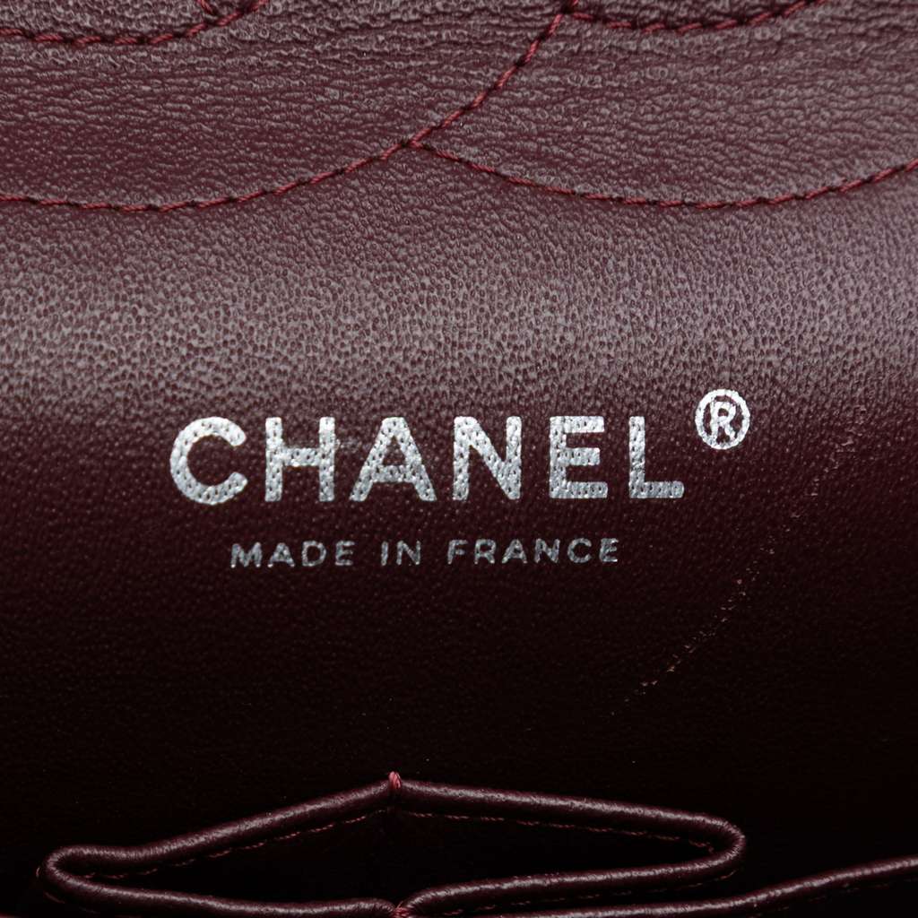 Chanel Jumbo Classic Caviar Double Flap - Side view