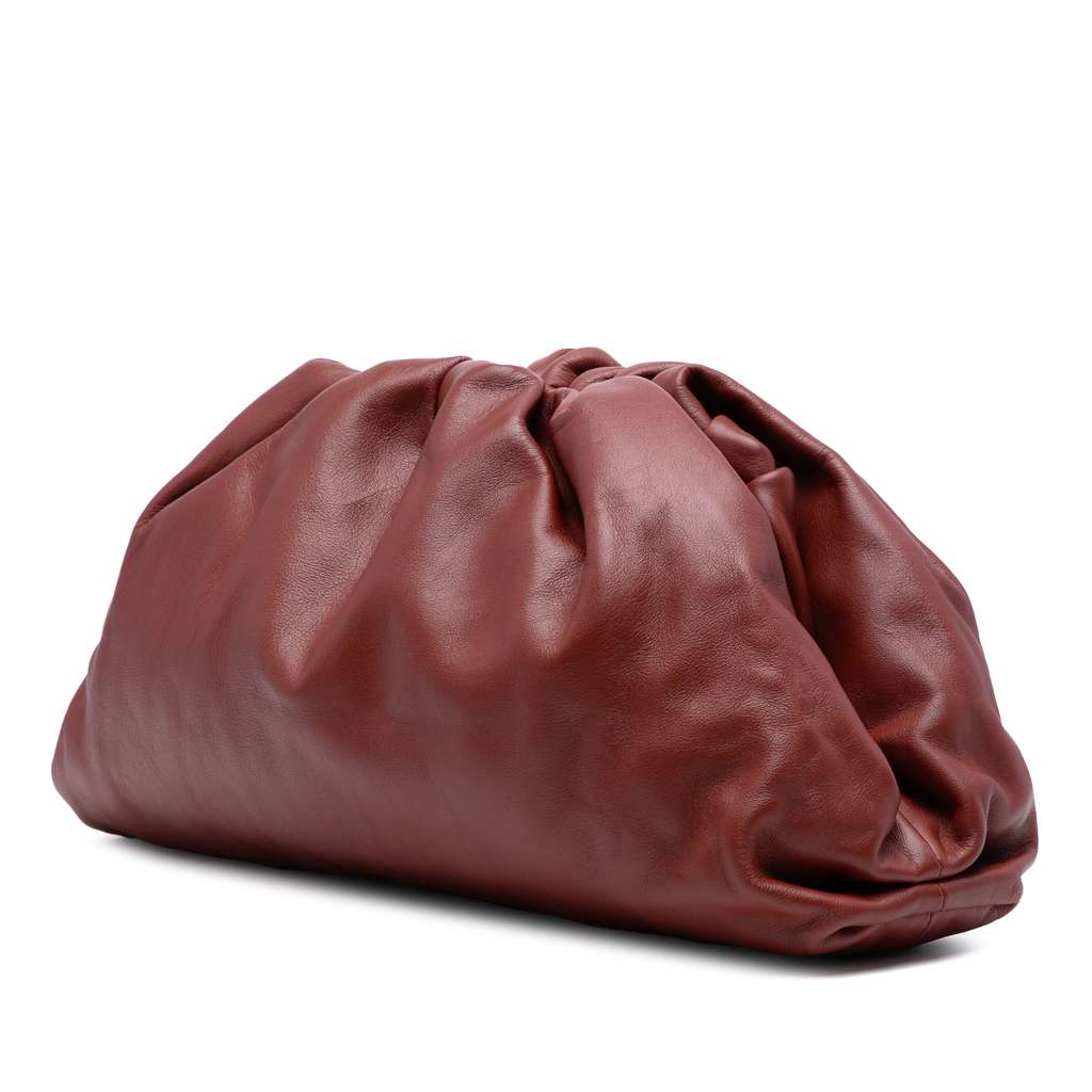 Bottega Veneta Teen Lambskin Pouch - Back view