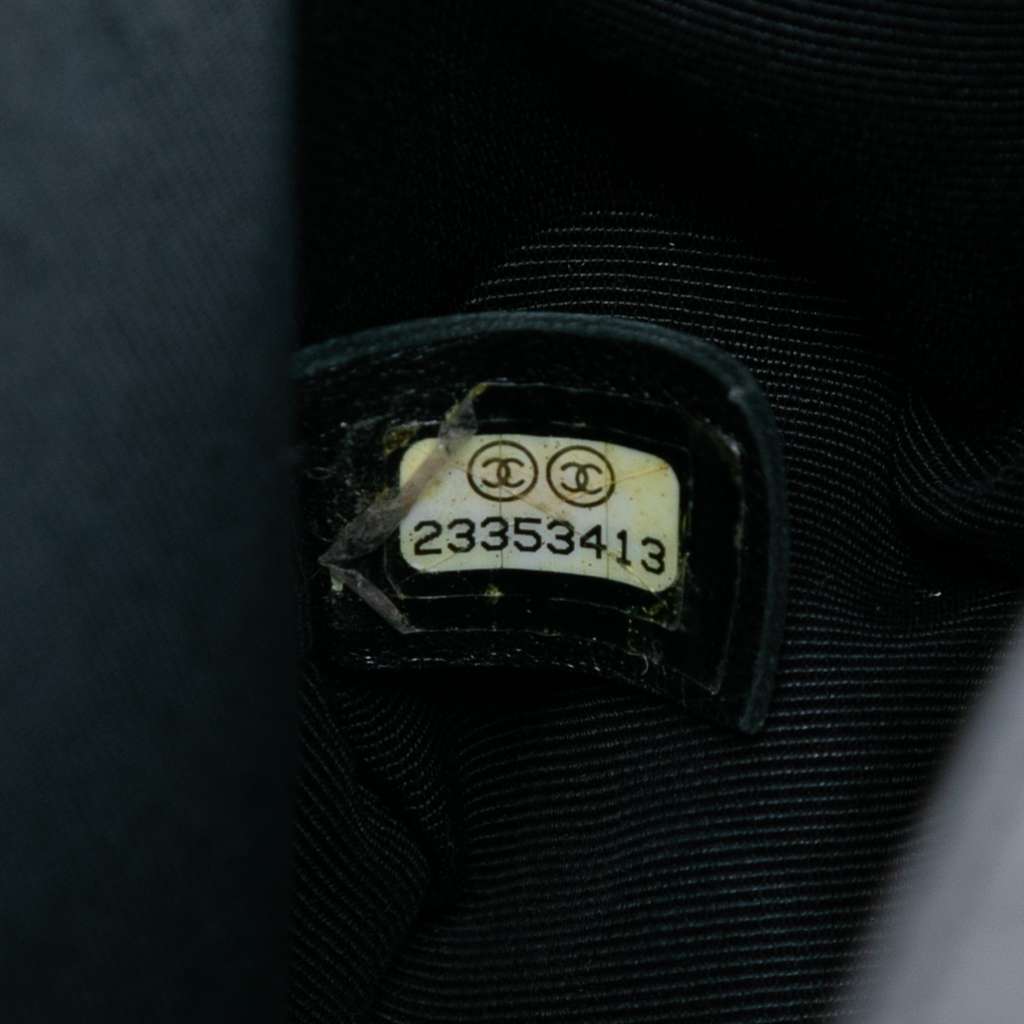 Chanel Old Medium Shearling Boy Flap - Side view