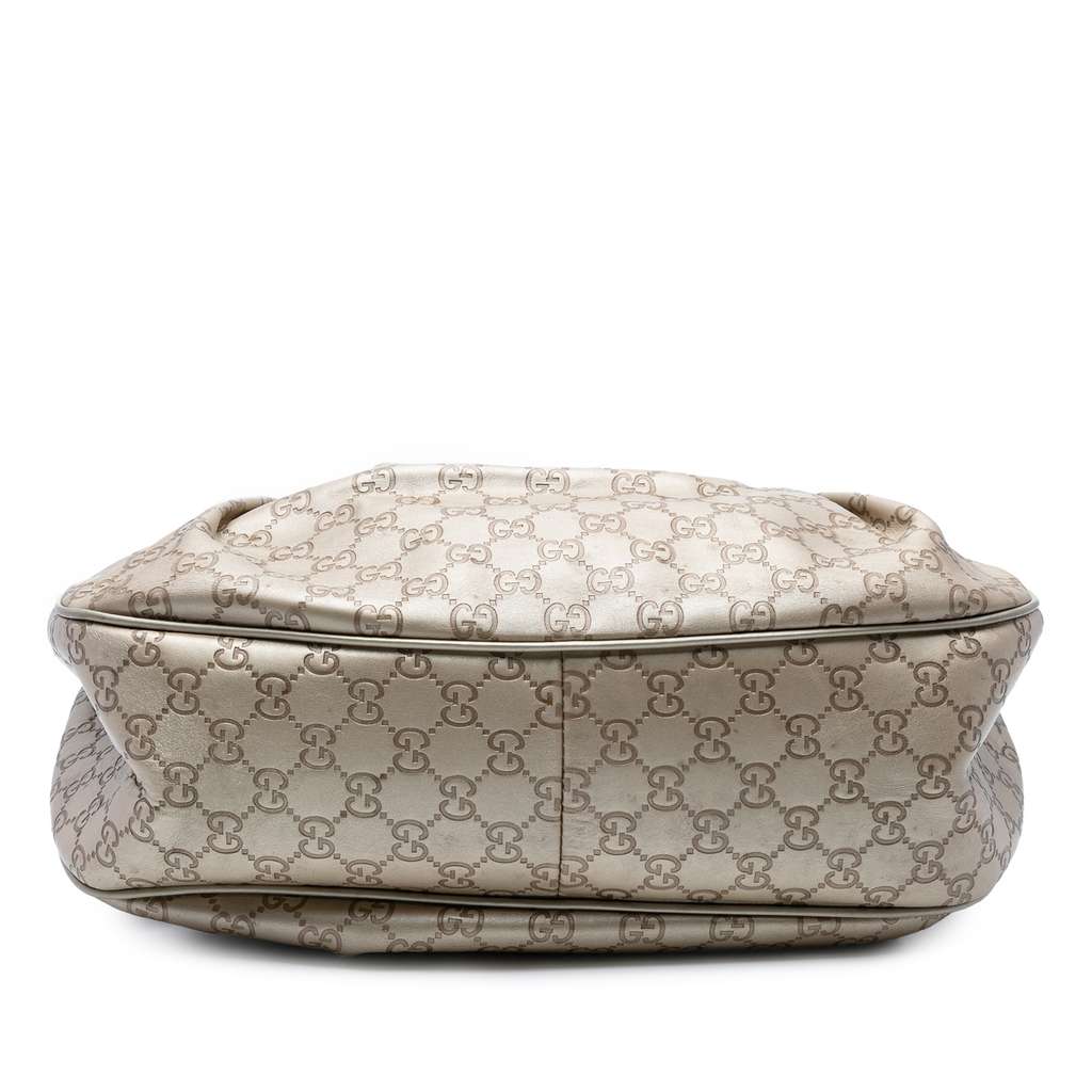 Gucci Metallic Guccissima Sukey Shoulder Bag - 3