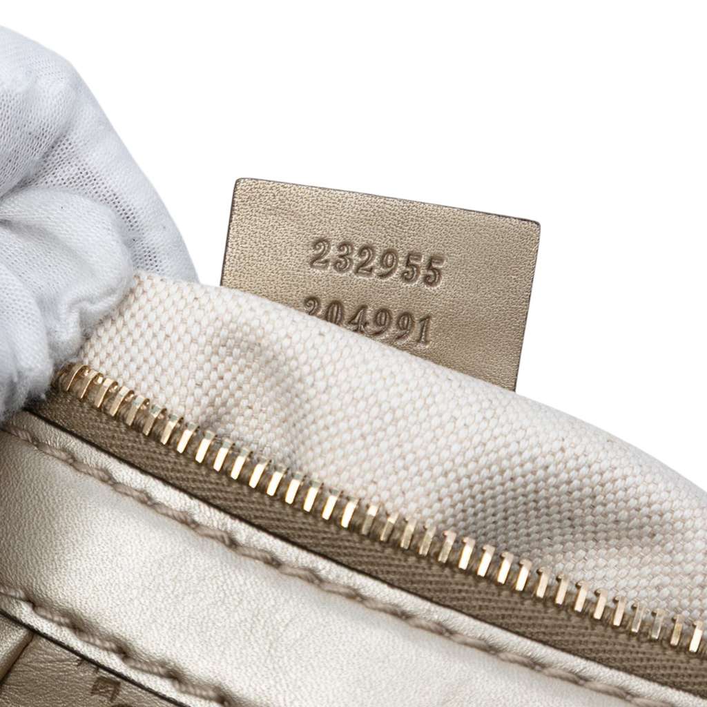 Gucci Metallic Guccissima Sukey Shoulder Bag - 5