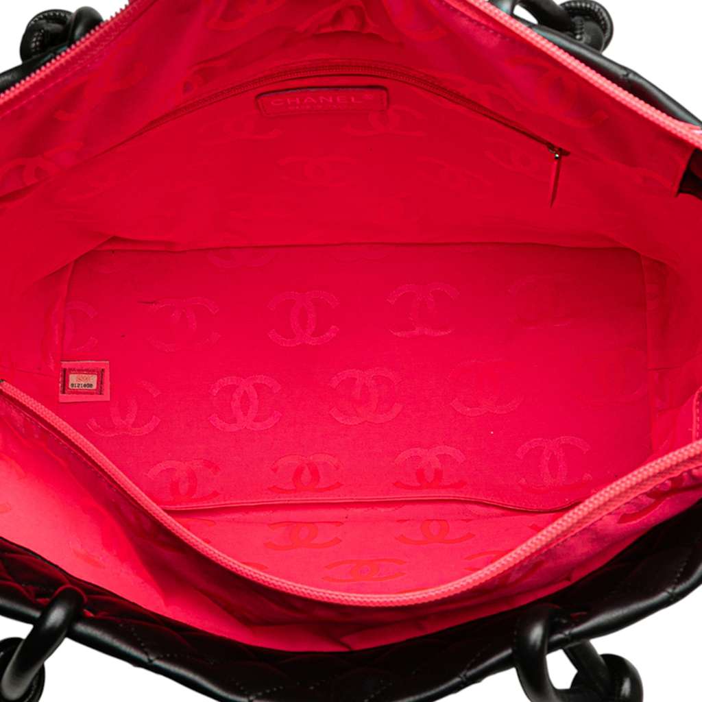 Chanel Large Quilted Calfskin Cambon Ligne Tote - 4