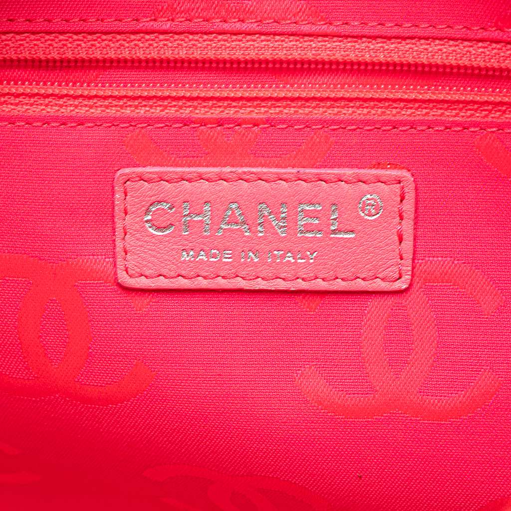 Chanel Large Quilted Calfskin Cambon Ligne Tote - Side view