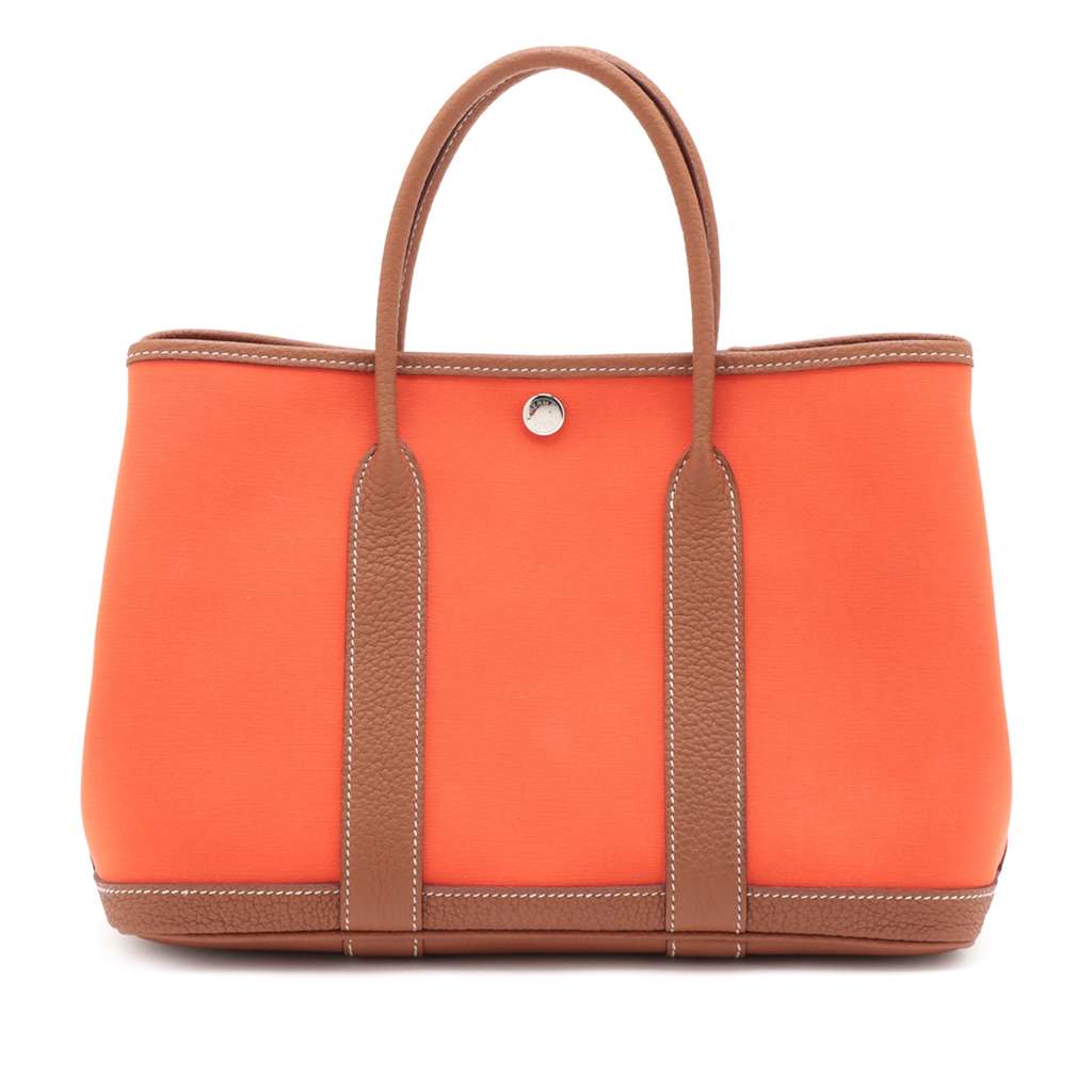 Hermès Toile and Negonda Garden Party 30 - Back view